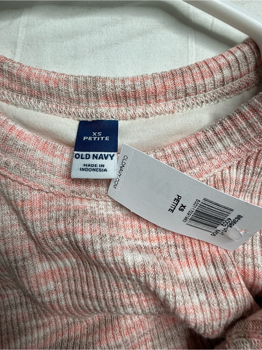 Old Navy Sleeveless Pink Marled Midi Dress - Picture 5 of 7